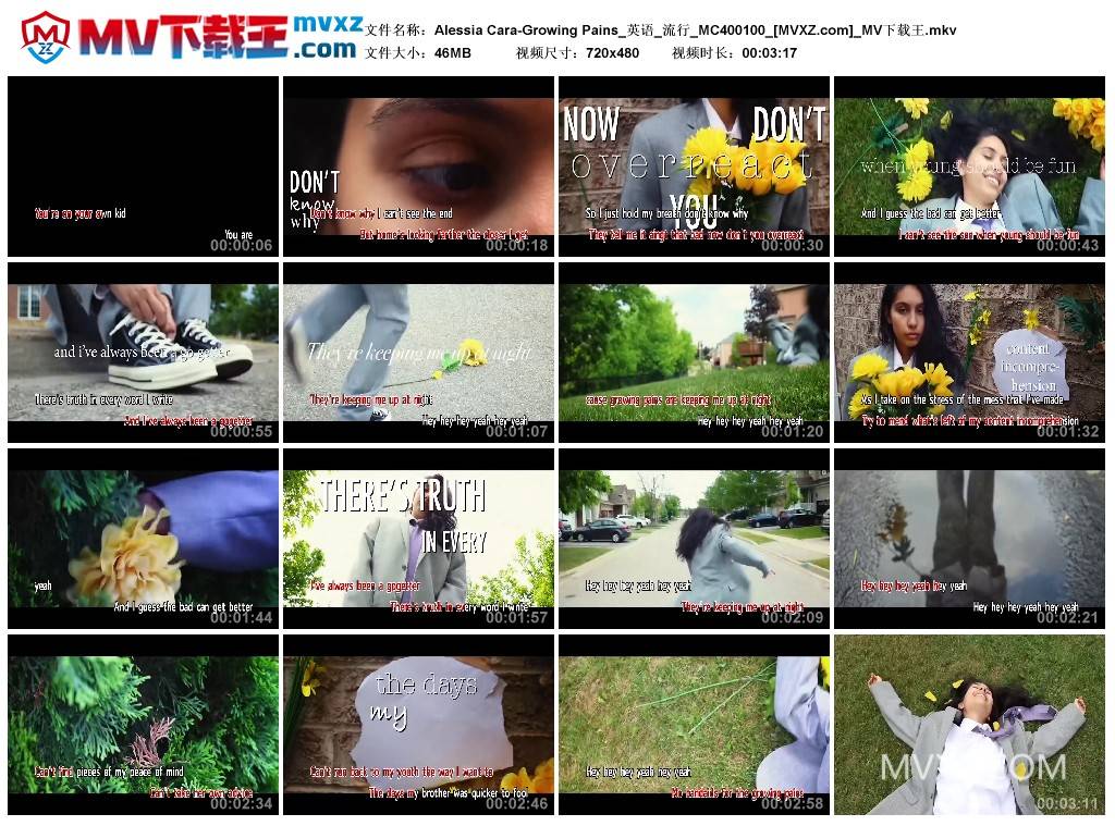 Alessia Cara-Growing Pains_英语_流行_MC400100